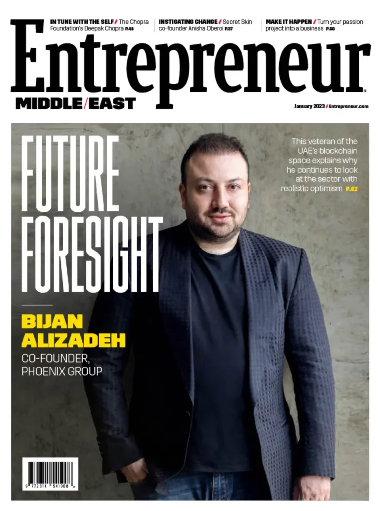 Entrepreneur Middle East January 2023 | Future Foresight
