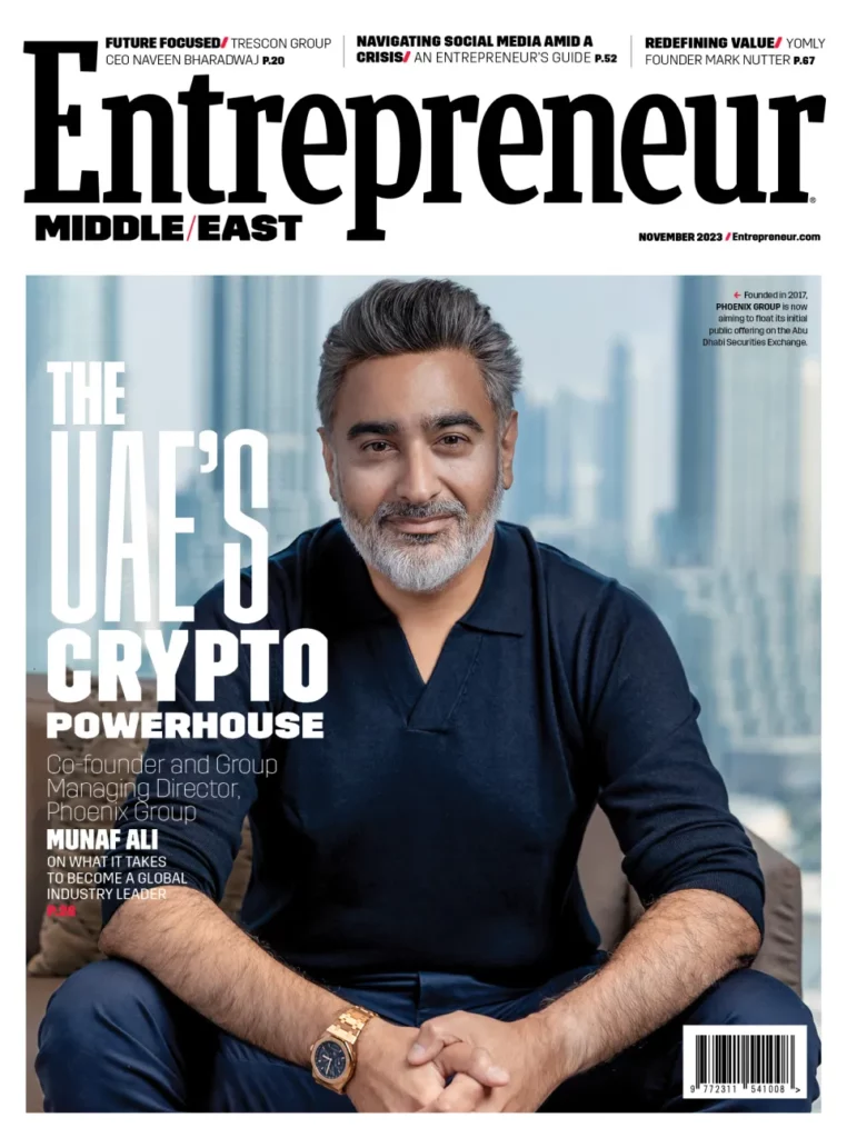 Entrepreneur Middle East November 2023 | The UAE's Crypto Powerhouse